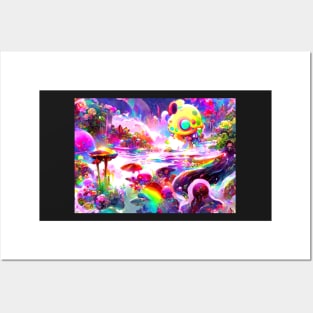 Color Globs | Rainbow Ascension Posters and Art